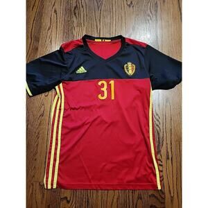 Adidas Shirt Youth XL Soccer Jersey Short Sleeve Climacool FUTBOL